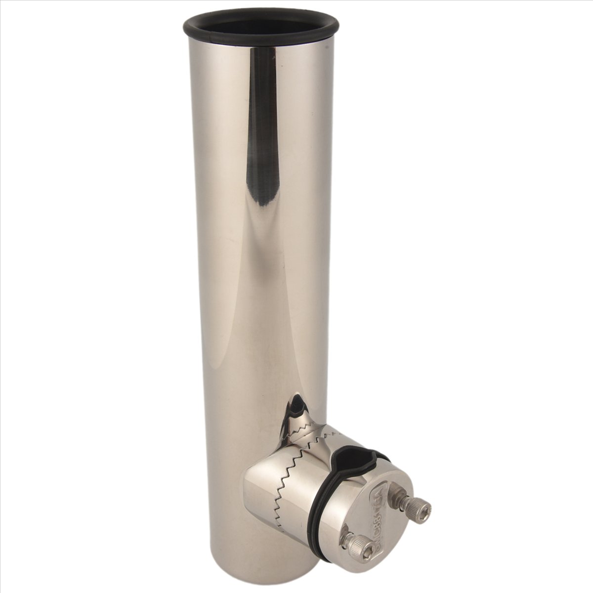 Fishing Rod Holder - [MEGA-VERKAUF] Edelstahl-Bootsrutenhalterung für Reling 19-25mm, Bootszubehör