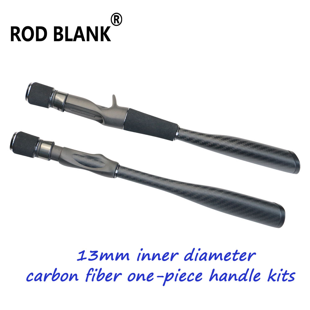Fishing Rod Building Kit - Leichter 13mm ID Kohlefaser-Rohrgriff-Bausatz für Spinn-