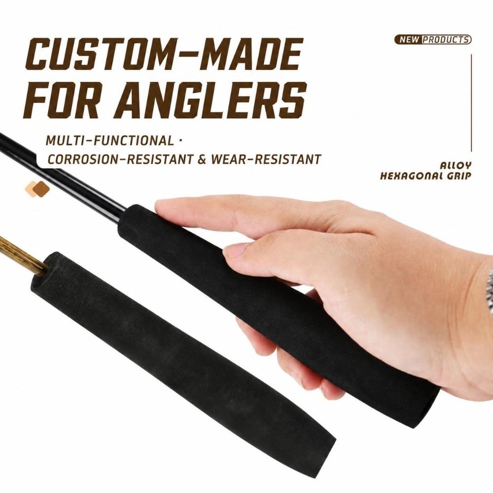 Tragbarer EVA-Angelrutengriff, – Fishing Rod Building Kit Bewertung und Preis