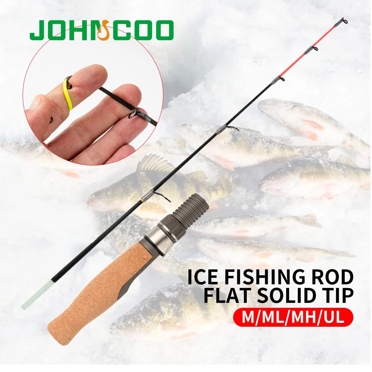 Eis Angelrute 50 cm UL ML M MH – Fishing Rod Ice Bewertung und Preis